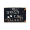 Vintage Tin Sign Wall Decor Retro Metal Plaque Home Garden Cafe Bar Ornament