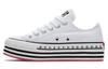 Chuck Taylor All Star Wmns Platform Layer Low 'Logo Play - White' Donna 566762C