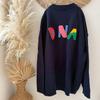 [USED] BTS DNA Cardigan Oversized Navy F