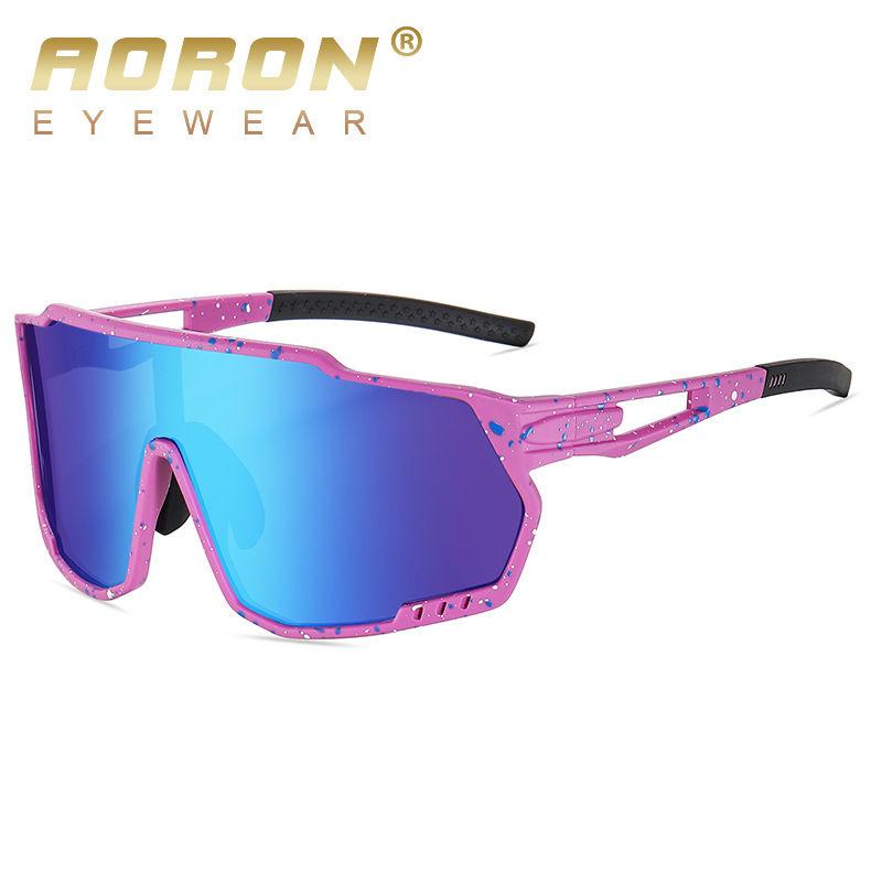 

AORON PC Frame Polarized Sunglasses Outdoor Sports Cycling Driving Glasses for Men Women Fashion Windproof Skiing Goggles