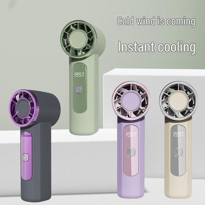 2025 High-Power Portable Handheld Cooling Fan with Turbo Technology