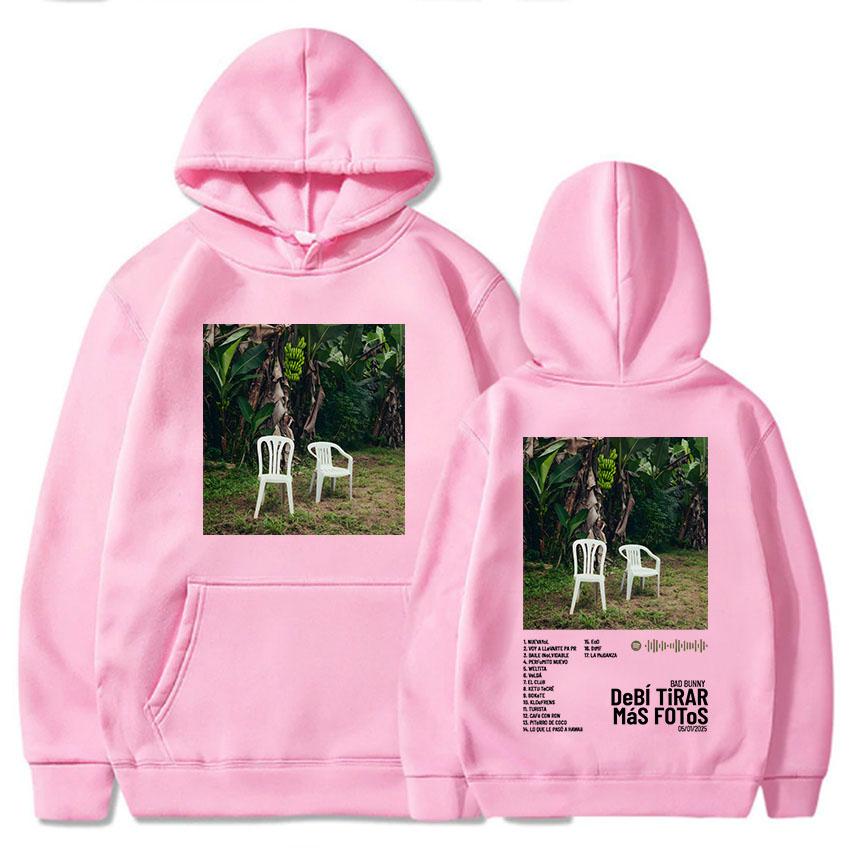 Women Clothes Bad Bunny DTMF Debí Tirar Más Fotos Hoodies 2025 Album Printing Sweatshirts Winter Casual Sudaderas Para Mujer