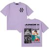 Rapper Junior H Album Cover High Quality T Shirt Unisex Women Aesthetic Short Sleeve Double Sided Print Y2K Oversized Tee Teenagers