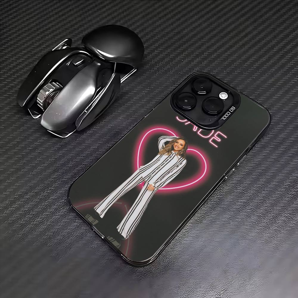 

Singer J-Jade Thirlwall Phone Case For iPhone17,16,15,14,13,12,11 Plus,Pro Max Colored Silver Plated Inside Cover iPhone12PROMAX