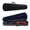 SLDMJFSZ 4/4, 3/4, 1/2, 1/4, 1/8 Violin Hard Case, Basic Professional Triangular Backpack, Ultralight Suspension, Black