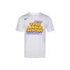 Lakers Short Sleeve T-Shirt Men Tops White AT0813-100