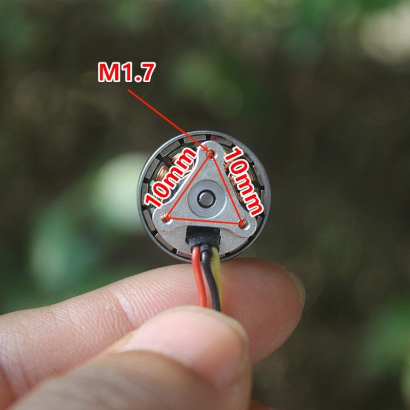 1 Sada Vysokorychlostní Vrtule A/B 2500Kv 18Mm 2S-3S Mikro Střídavý Motor Pro Rc Dron Fpv Kvadrokoptéra Dron Uav Letecký Motor