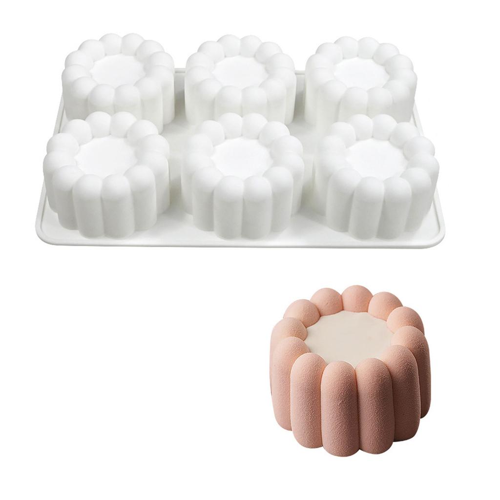 Wklęsłe Foremniki do Ciastek Przezroczysty Wzór Foremka do Świec Zapachowych Festiwalowe Foremniki do Ciast Silikonowe Formy do Deserów do Gotowania Miłość