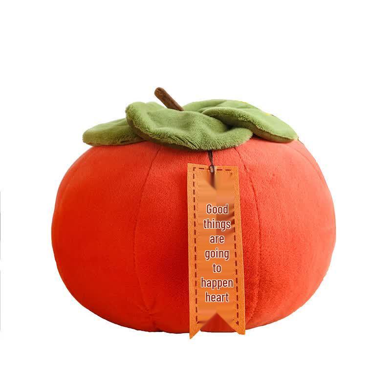 TOPENTAR Persimmon Plush Decorative Pillow