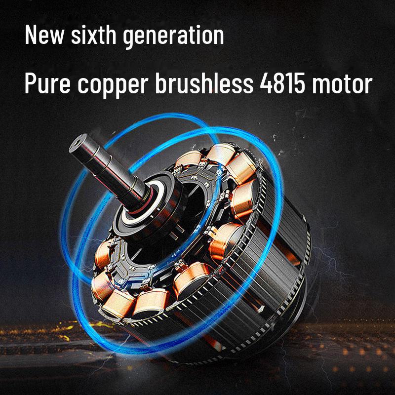 Rechargeable One-Handed Brushless Electric Chainsaw for Home and Outdoor Use