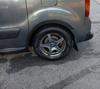 Накладки на арки (4 шт, черные) 1 боковая дверь, Пластик для Peugeot Partner Tepee 2008-2018 гг