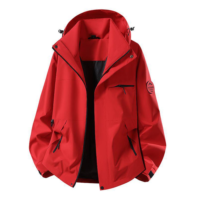 Thirteen-Color Camel Double-Layer Windbreaker Unisex Waterproof Breathable Sports Jacket