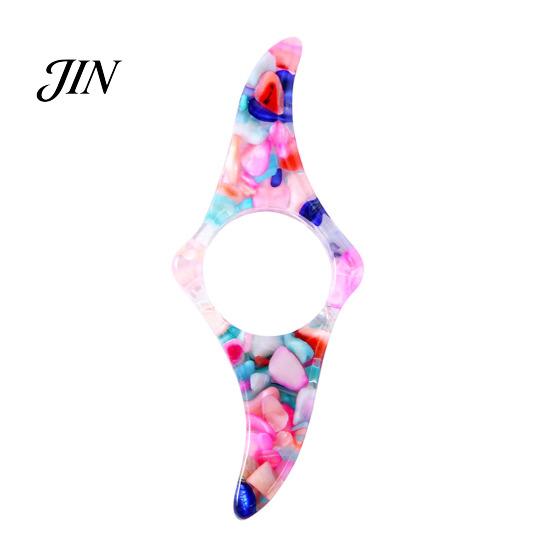 Book Reading Helper Thumb Page Holder for Reading, Glitter Stone Piece Turner Clip Ring Holder, Opener Bookmark Students Lovers Aid Tool