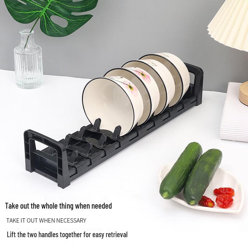 Kitchen Dish Drying and Storage Rack