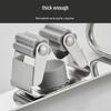 304 Stainless Steel Wall-Mounted Mop & Broom Holder