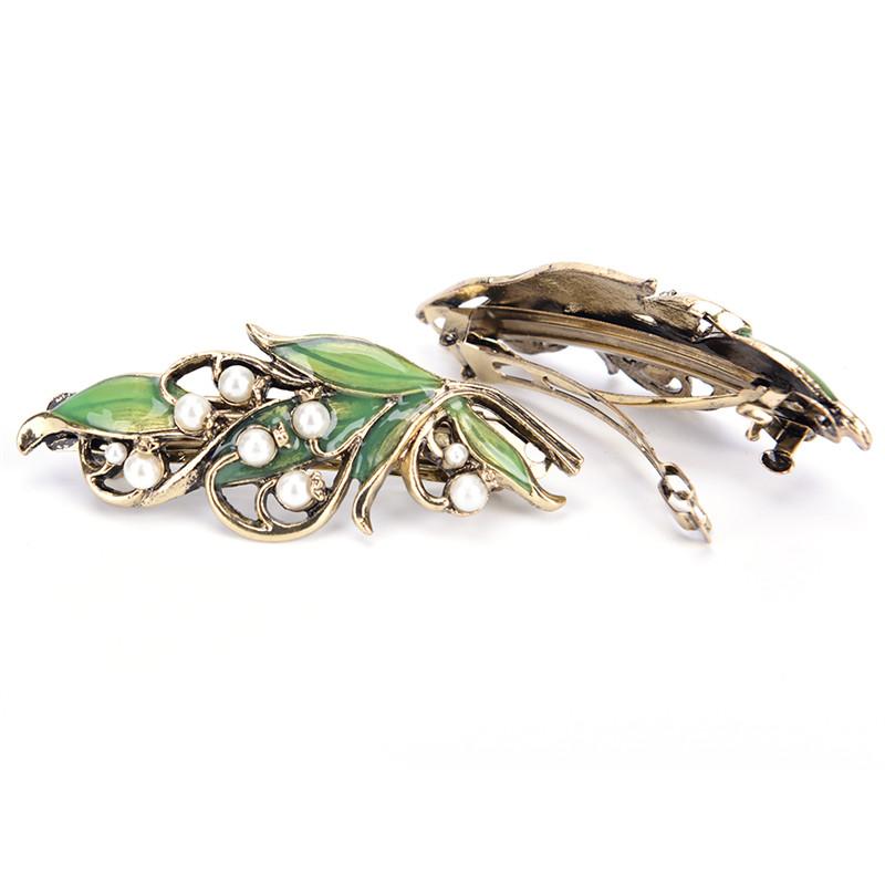 Gril Vintage Jewelry Metal Branches Hairpins For Women Wedding Hairclip