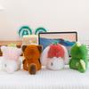 Three Girls Transform Into Strawberry Cat Plush Toy Girl Birthday Gift Wedding Throw Sprinkled Tomato Rabbit Doll Event Gift