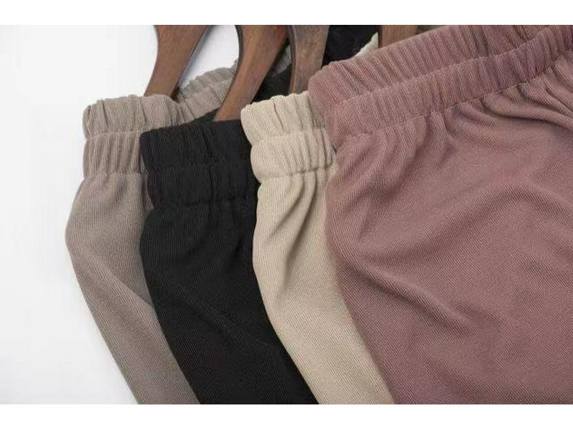 2026 Women's Plus Size High Waist Ice Silk Wide-Leg Summer Pants