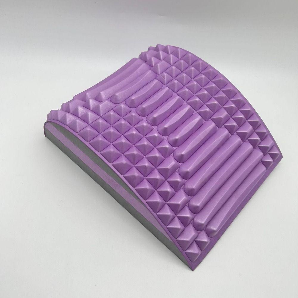 EVA Lumbar Back Massager Neck Stretch Lumbar Support Spine Board New Back Stretcher  Unisex