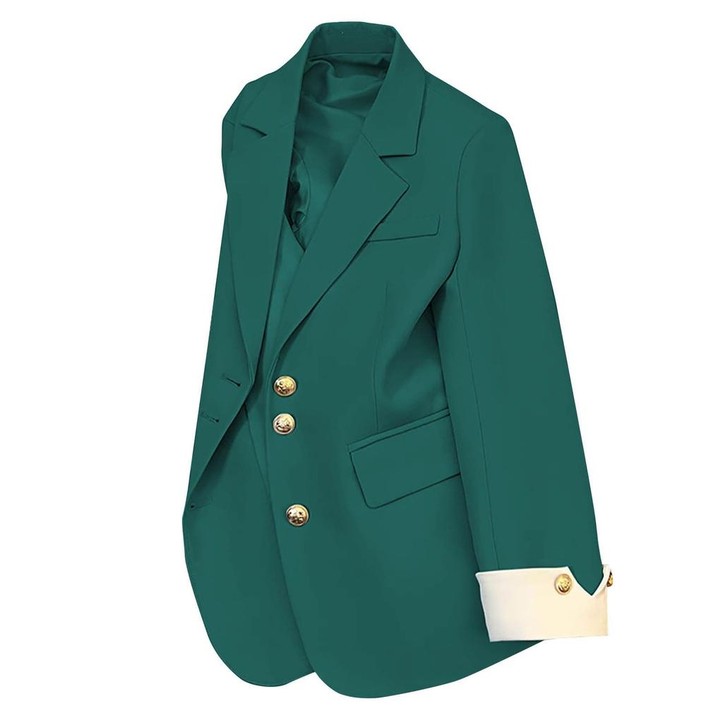 Women Top 3/4 Sleeve Casual Jacket Ladies Wear Blouse Top