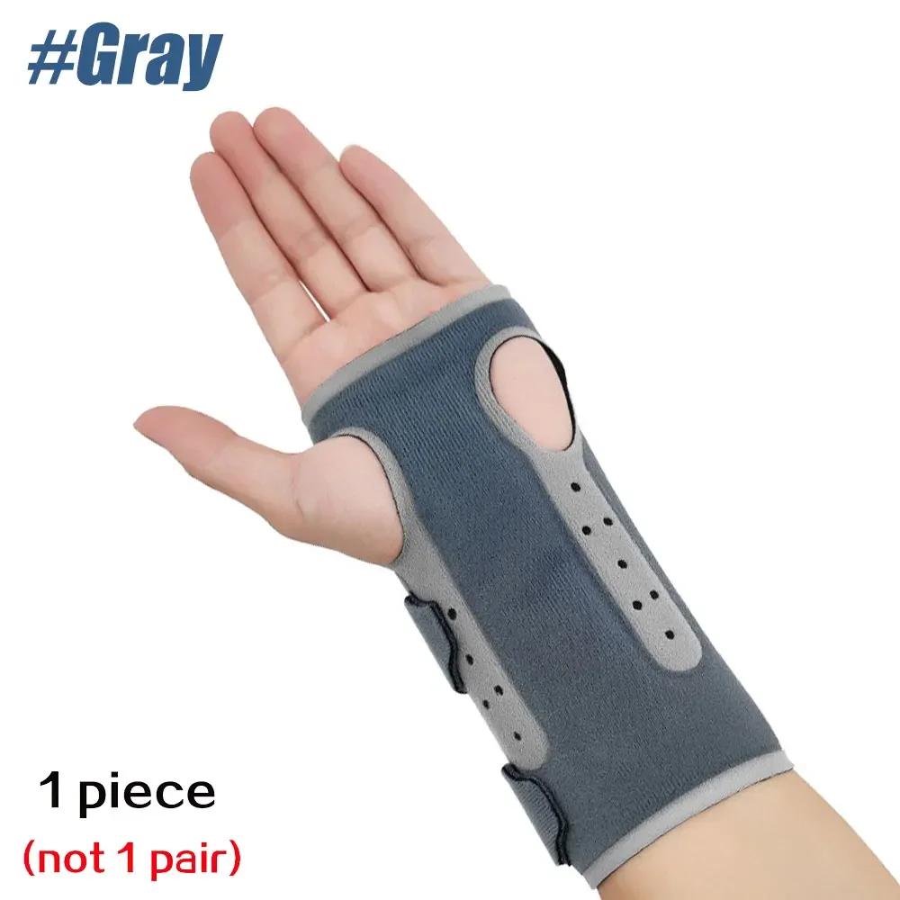 1 Pcs Wrist Support Brace Sleeping With Metal Splints, Adjustable Hand Support For Tendonitis, Arthritis, Injuries, Wrist Pain