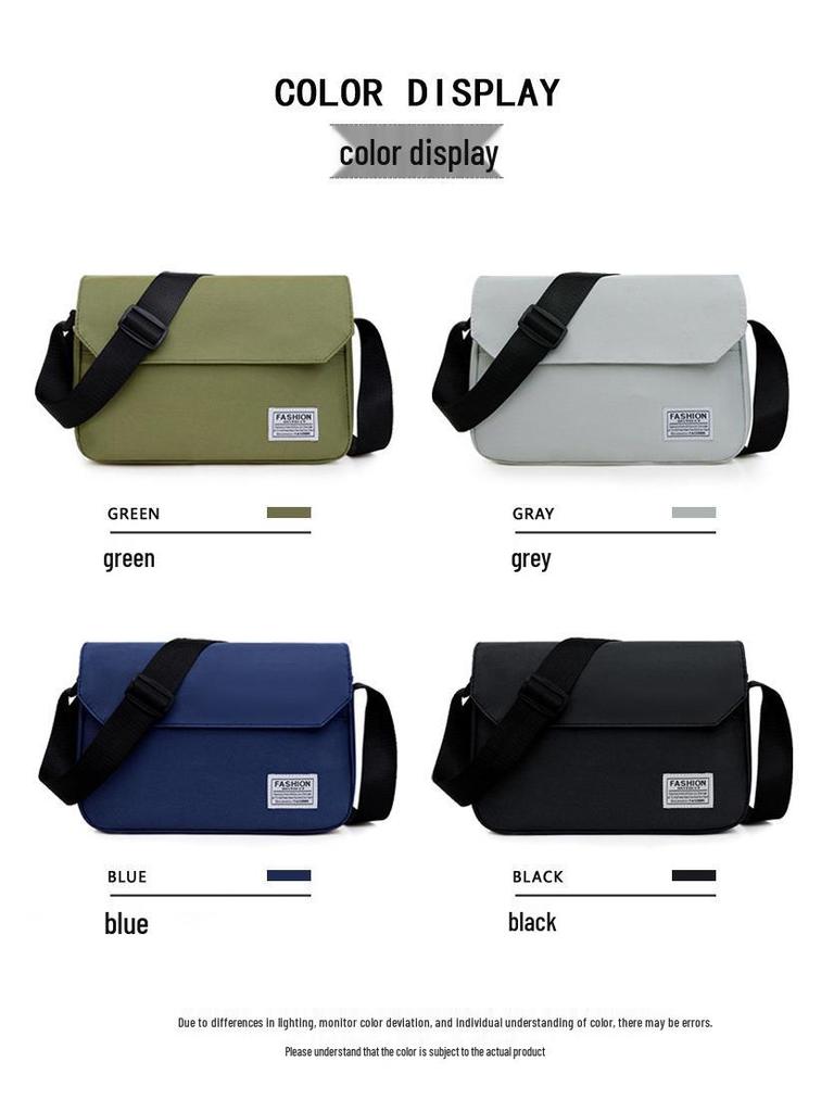 Unisex Lightweight Crossbody Shoulder Bag with Large Capacity