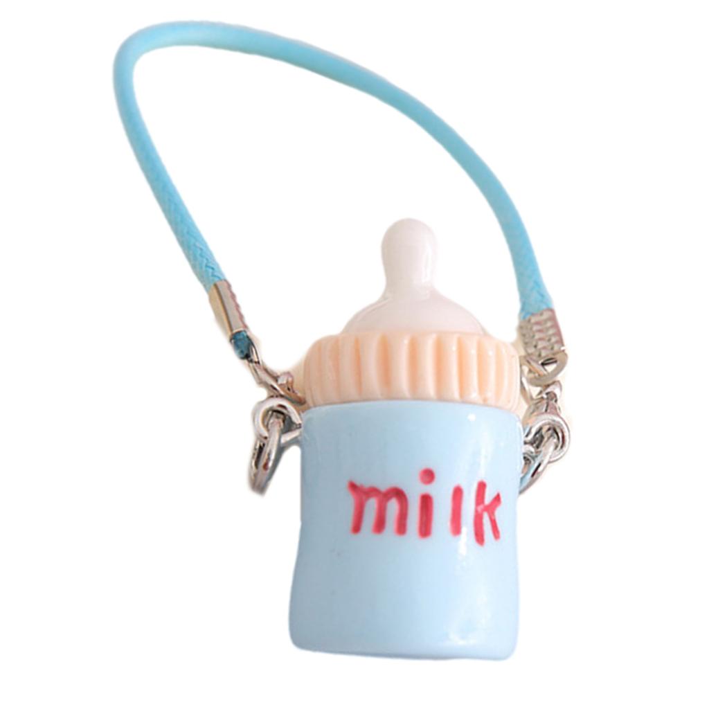 Mehrzweck Kleiner Wasserflaschenanhänger Resin Schlüsselanhänger Zubehör Praktisch für Mädchen Puppenhausdekoration Geschenke