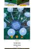 Outdoor Solar Mushroom Lamp for Garden, Balcony, or Lawn Decoration