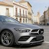 For Mercedes Benz CLA Class C118 W118 X118 AMG 2024 2025 Car Front Bumper Spoiler Lip Protector Splitter Body Modification Kit