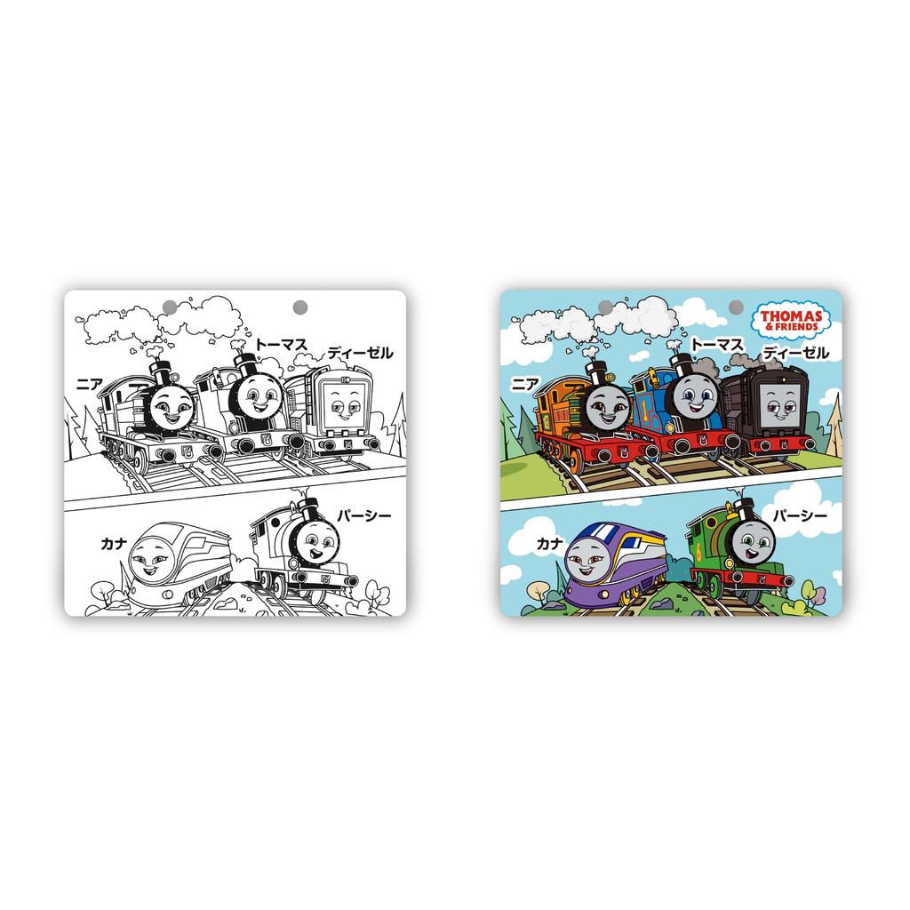 Pilot Easy Water Coloring Thomas the Tank Ages Educational Drawing, Reusable! Book, Engine, 1.5+, 1, 2, 3,