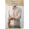 Romon Men's Thickened V-Neck Knit Sweater WLW8105