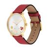 Watch ELLIOT Silver Dial Red Leather Strap 14504520 [Coach][Authorized Import] Women's