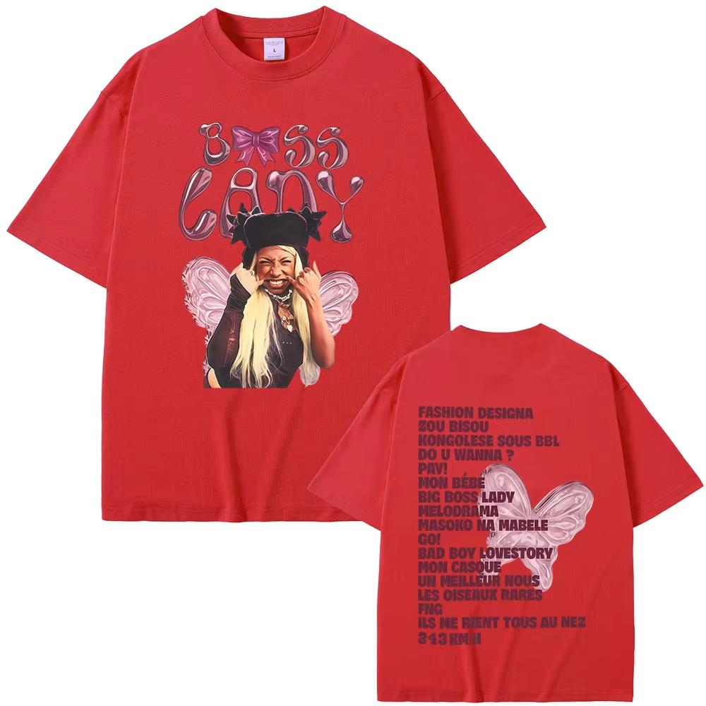 Rapper Theodora MEGA BBL Album Graphic T-shirts Men Women Fashion Pop Music T Shirt Unisex Cotton Vintage T-shirt