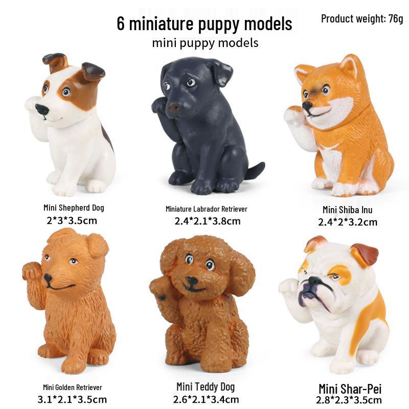 Mini Poultry Animal Models: Yellow Cattle, Chicken, Duck, Goose, Pig, Goat, Donkey, Horse Toys for Kids' Early Education & Decor