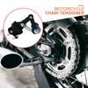 Universal Motorcycle Chain Adjuster Iron Pulley Chain Tensioner Adjuster Roller Tools for 50cc-500cc ATV Motocross for Dirt Bike