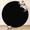 White Round Photography Backdrop Cloth Cover Baby Shower Birthday Party Wedding Decor Photo Backdrop Cloth Circle Background
