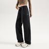 Izzue Unisex Loose Wide-Leg Cargo Pants