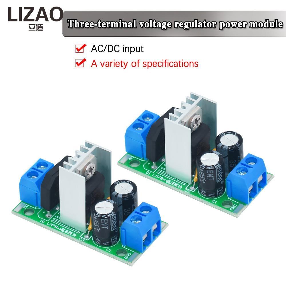 IZAO L7811 LM7811 Dreipoliger Spannungsreglermodul 1V 11V Ausgang 1A Gleichrichterbrücke Filter Stromwandlerplatine