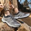Unisex Low-Cut Hiking Shoes Trail Walking Mountain Climbing Camping Slip-Resistant Rubber Sole Breathable Mesh Lining