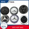FMU3  2025 For AMG 1pcs 57mm Car Front Hood Emblem Badge Bonnet Car Accessories For Mercedes Benz W204 W205 W212 W213 W221 W177 W246 G