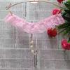Lingeries Sexy G-String Women's Thongs Sexy Pearl Beaded Underwear for Women Low Waist T Shaped Crotchless Woman Lace Lingerie