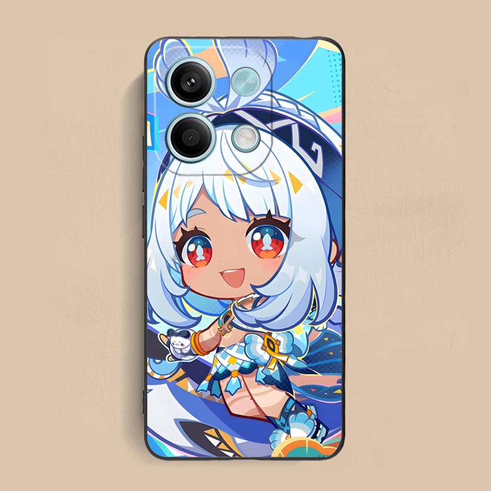 

Game GI Mualani Matte TPU Mobile Phone Case for Xiaomi Redmi 15 14 13 12 A5 3 2 1 C Plus 4G 5G Colorful Printing Cover Redmi A1+