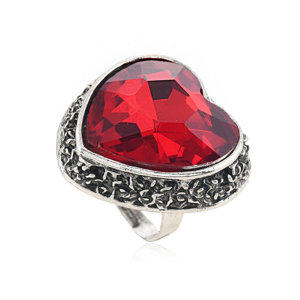 Vintage Gemstone Ring for Men and Women - Stylish Retro European and American Design