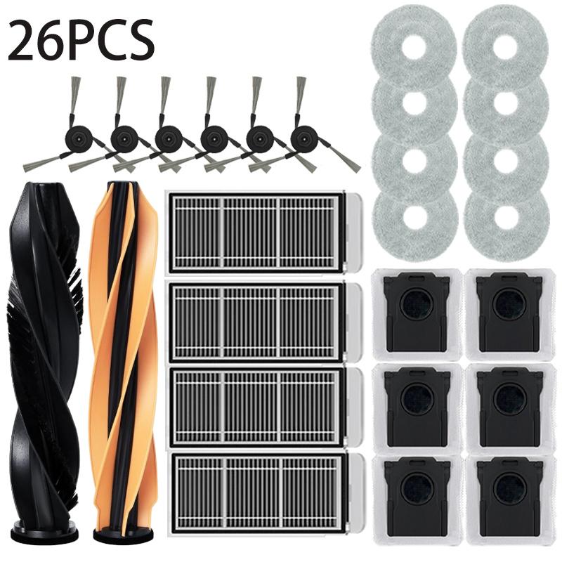 Foe Dreame L40S Pro Ultra/L40s Ultra/X50 Ultra/X50 Master/L50 ProUltra Parts Main Brush Filter Mop Cloth Dust Bag