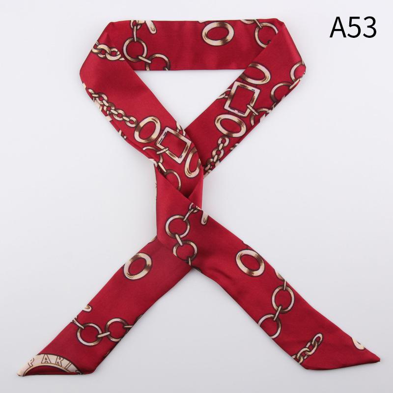 Silk Scarves Versatile Tied Bags, Long Strips, Small Silk Scarves, Bows, Headbands, Streamers, Gift Boxes, Gift Straps.