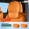 Ideal i6i8 Car Neck & Lumbar Support Pillow Set for Headrest and Interior Decoration