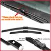 Front Rear Wiper Blades For BYD Atto 3 Atto3 Yuan Plus EV 2021 2022 2023 2024 Accessories Windshield Windscreen Window Brushes