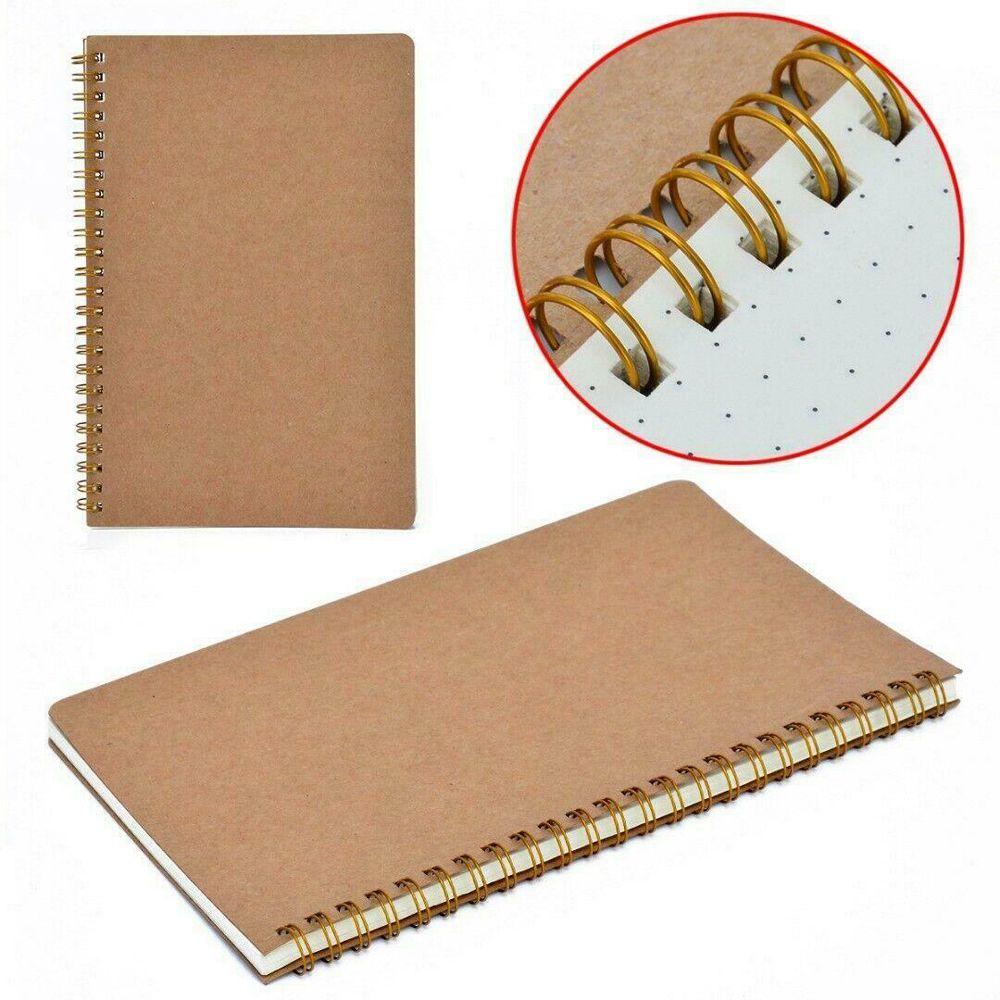 Stationery Writing Pads Diarybook Notepad B5 Kraft Paper Notebook Coil Notebooks 16K Workbooks