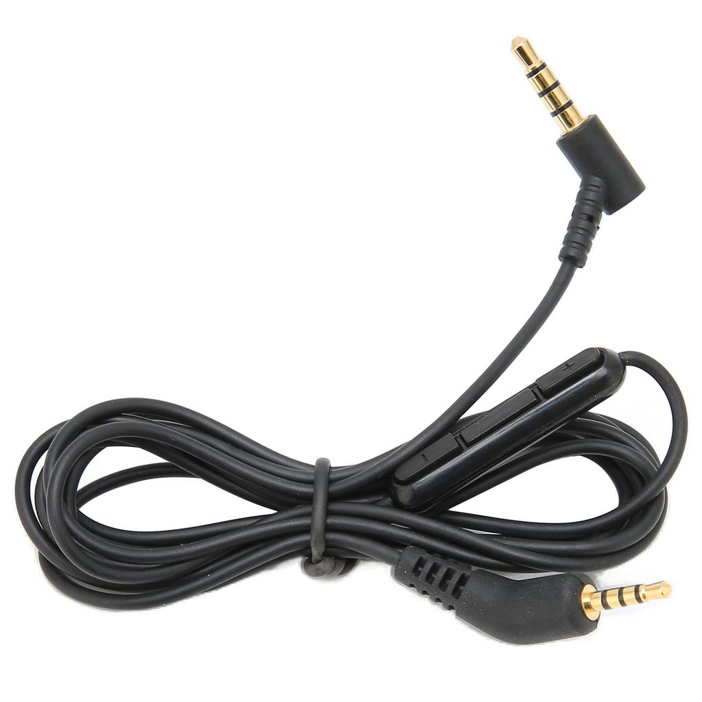 Headphones Cable Excellent Sound Quality High Frequency Transmission Replacement AUX Audio Cable for QC 3