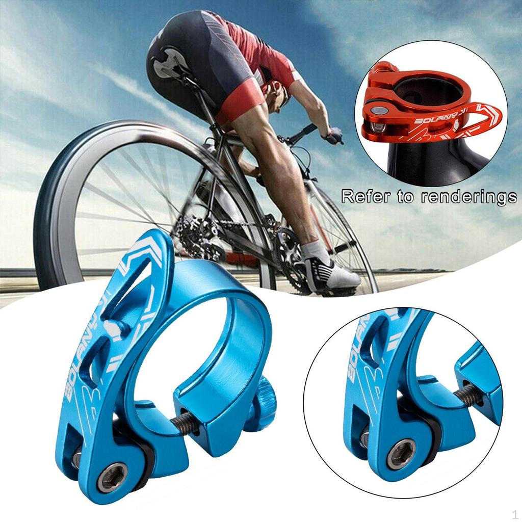 Seatpost Clamp Aluminum Alloy Seat for Mountain Bike Road